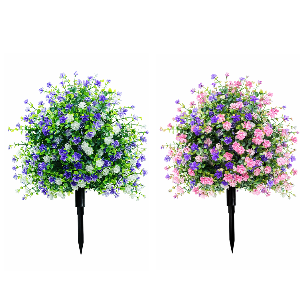 🌱🌱artificial potted trees with ground stake