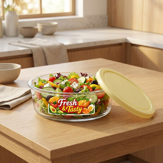 Glass Food Storage Container with Lid