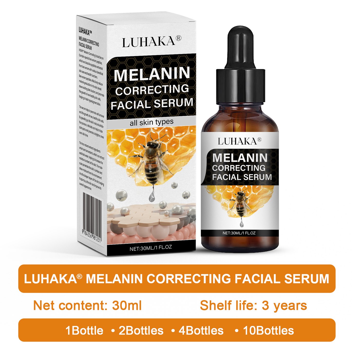 ✨Fast Dark Spot Remover-Luhaka® Melanin Correcting Facial Serum
