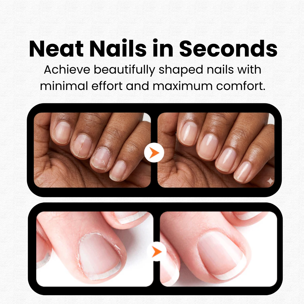 Dual-Function Electric Nail Trimmer & Polisher