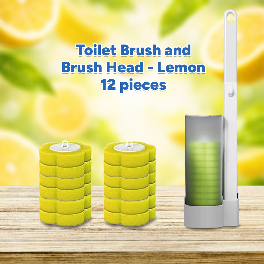 1 Brush + 12 Brush Head (Lemon)