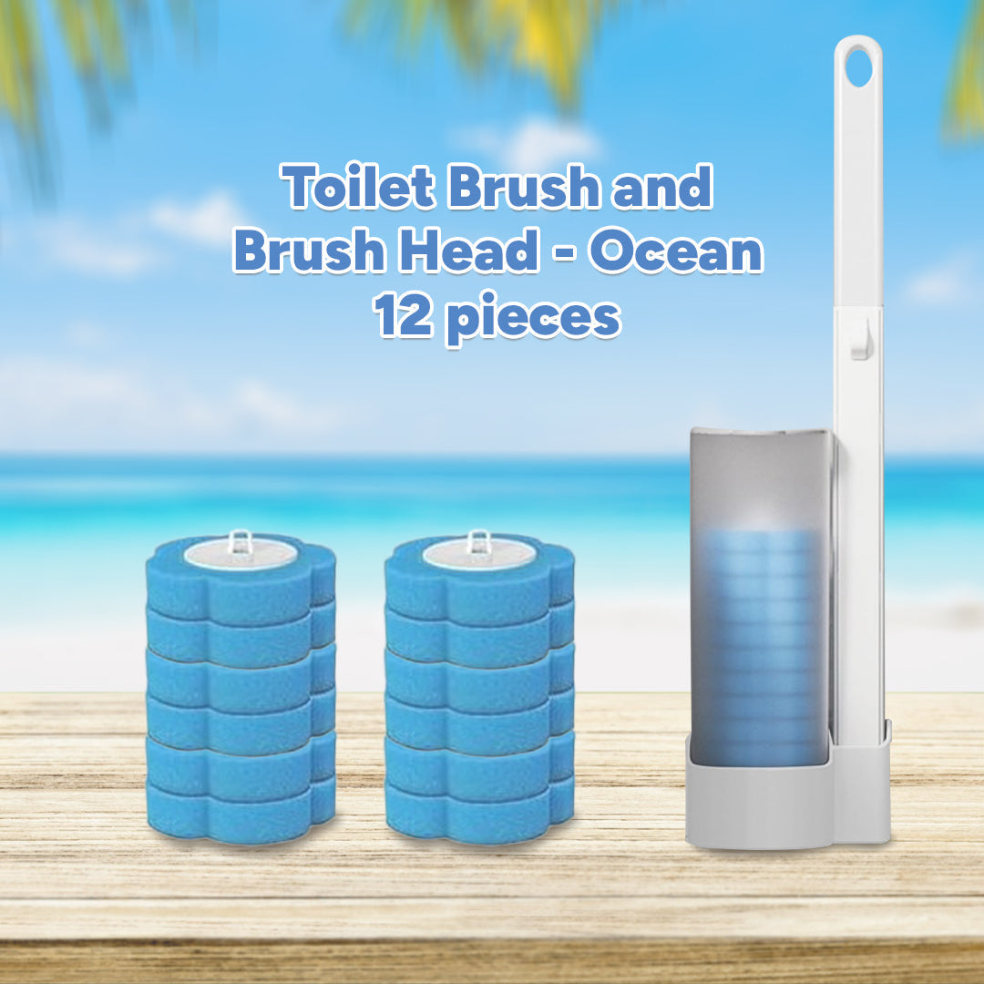 1 Brush + 12 Brush Head (Ocean)